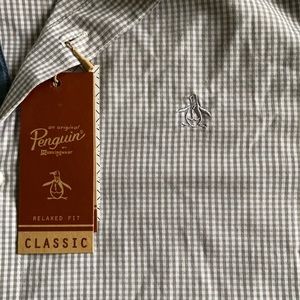 Never Been Worn. Men’s Penguin Classic Fit Relaxed Fit Button Down